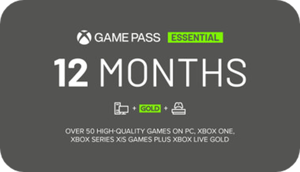 Xbox Game Pass Essential 12 Monate (EUROPA)