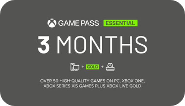 Xbox Game Pass Essential 3 Monate (EUROPA)
