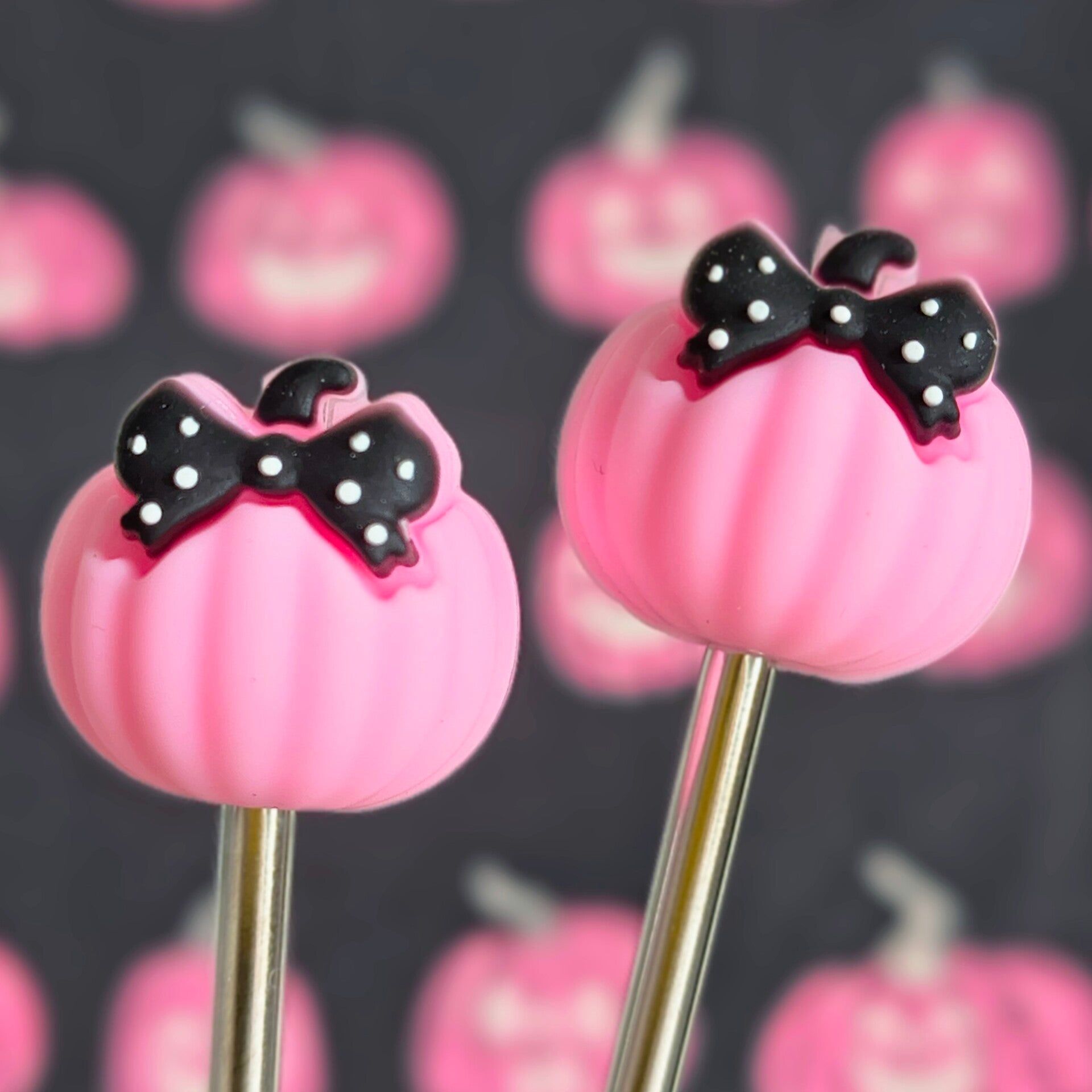 Roze pompoenen 3D