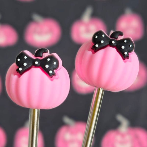 Roze pompoenen 3D