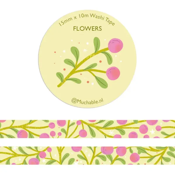 Washitape flowers