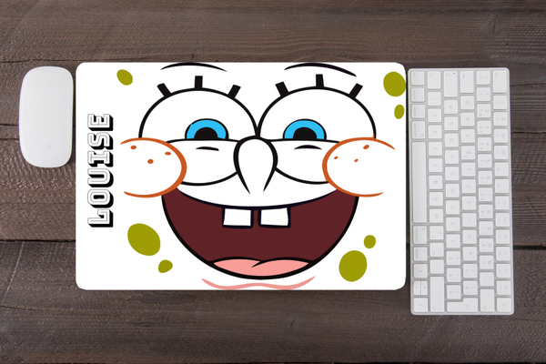 Tapis de souris Bob l'éponge personnalisable