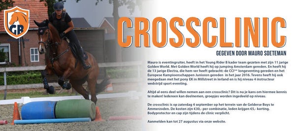Crossclinic Mauro Soeteman zaterdag 4 september 2021