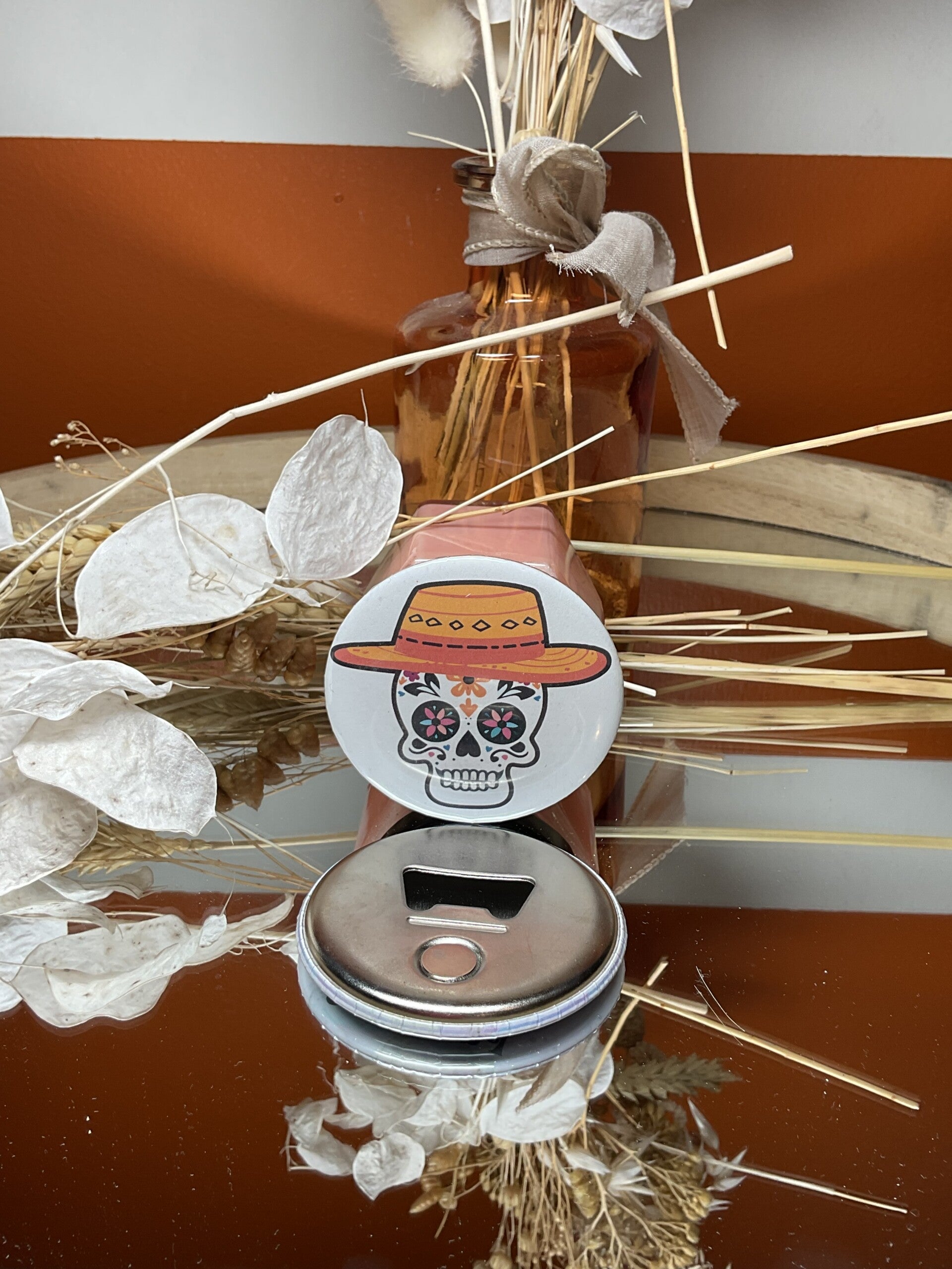 Crâne mexicain chapeau