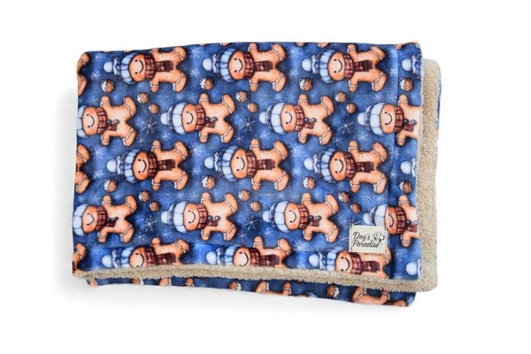 Kuscheldecke "Gingerbread Man"