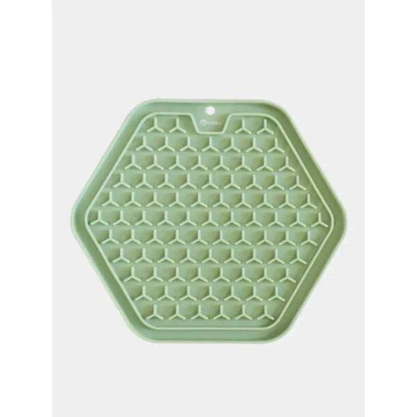 Schleckmatte "staubgrün"