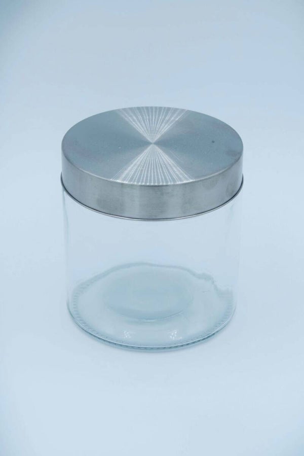 Leckerliglas mit Metall-Schraubdeckel 0,8l