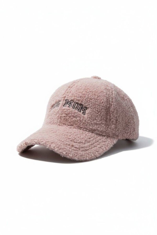Teddyplüsch-Kappe "Dog Mom"