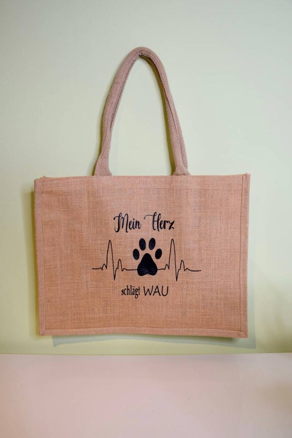 Shopper "Mein Herz schlägt Wau"