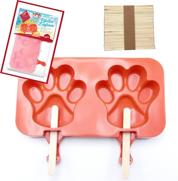 Pfoten-Eisform "rot"