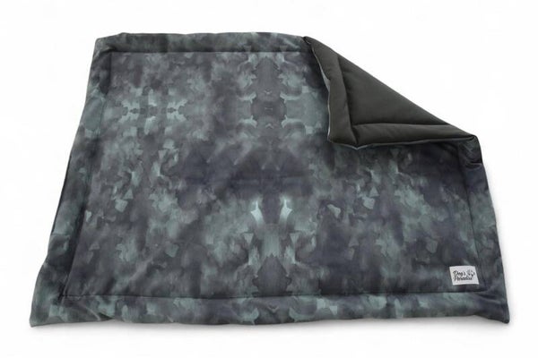 Softshelldecke "Camouflage grün"