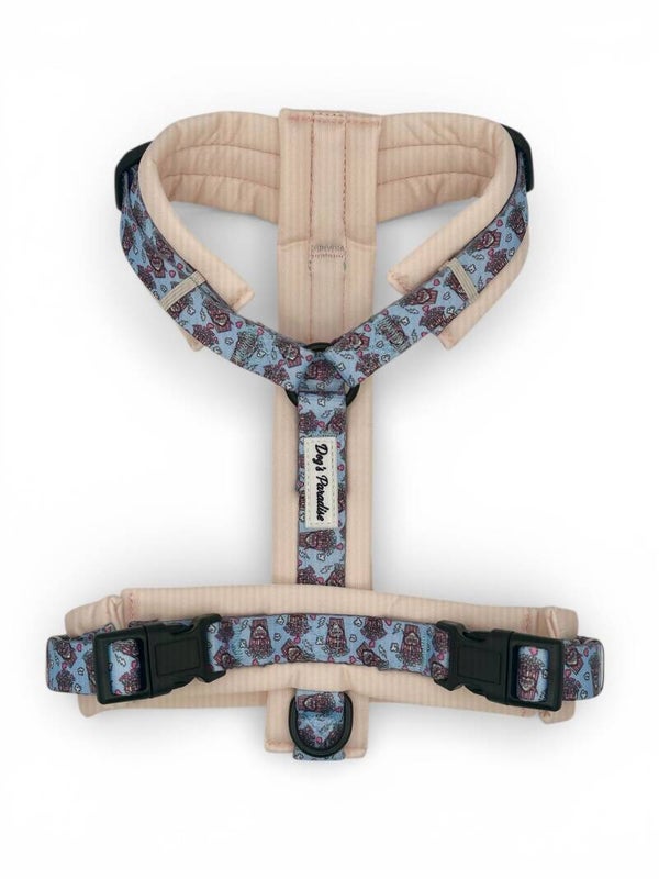 Y-Brustgeschirr "You make my Heart Pop"