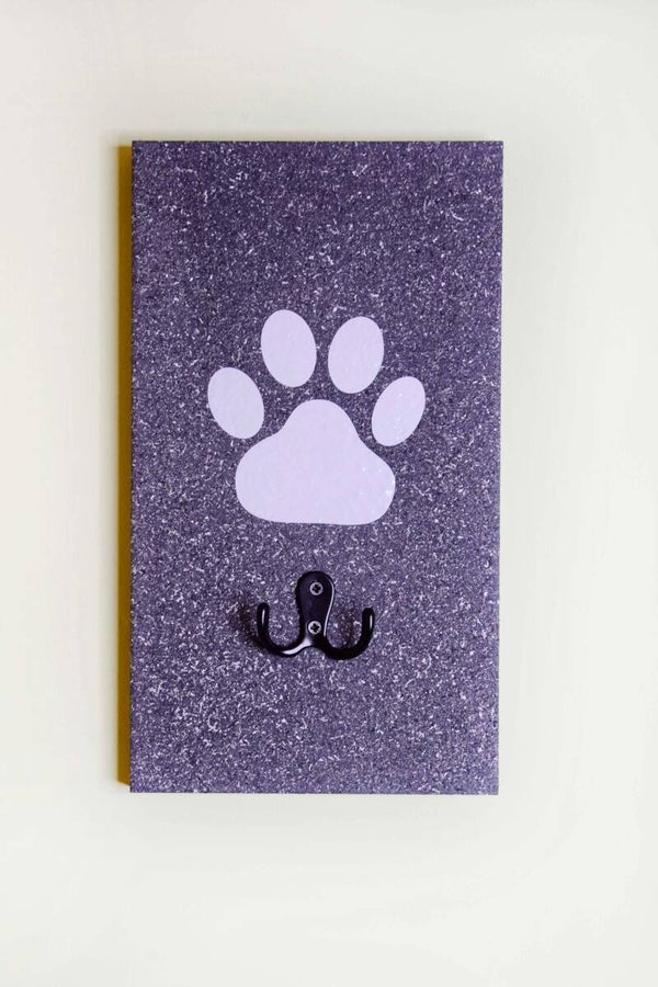 Hundegarderobe dunkelgrau (Steinoptik)