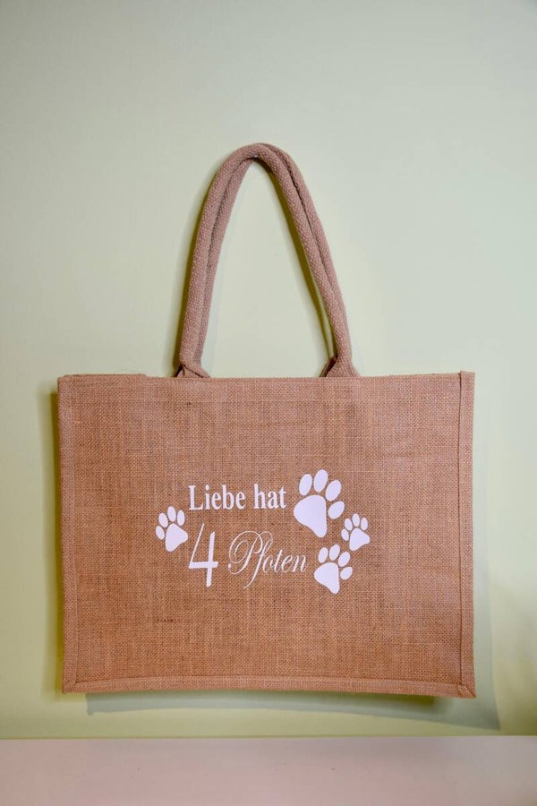 Shopper "Liebe hat 4 Pfoten"