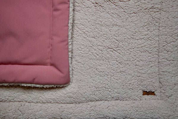 Kuscheldecke "Altrosa"