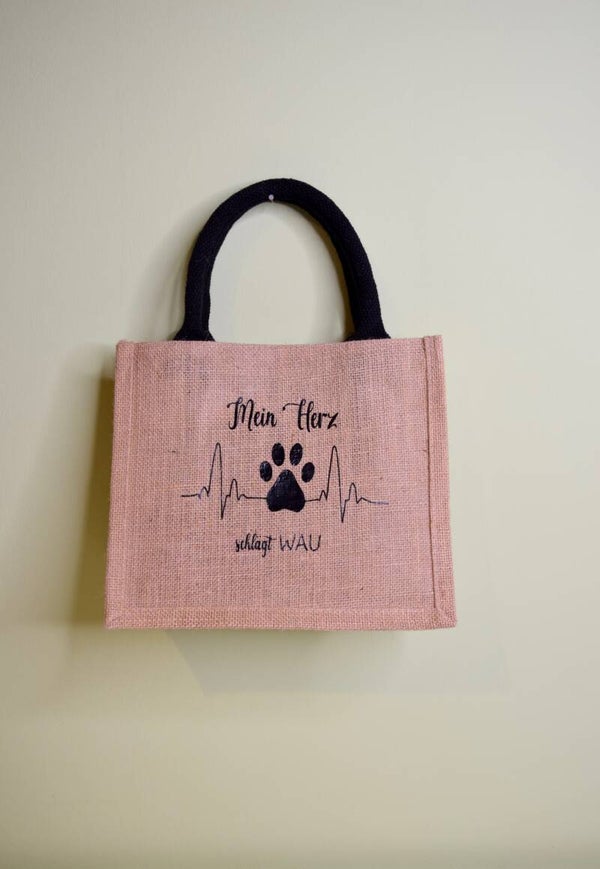 Shopper klein "Mein Herz schlägt WAU"