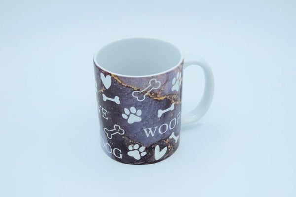 Tasse "Woof Dog Love"