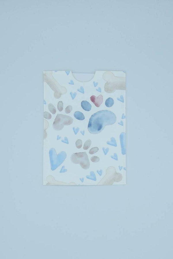 Impfpasshülle "Pfote-Knochen-Herz"