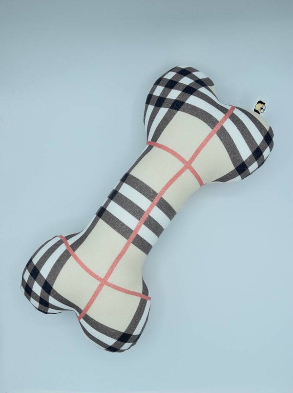 Spielknochen "Kariert" - Größe XL