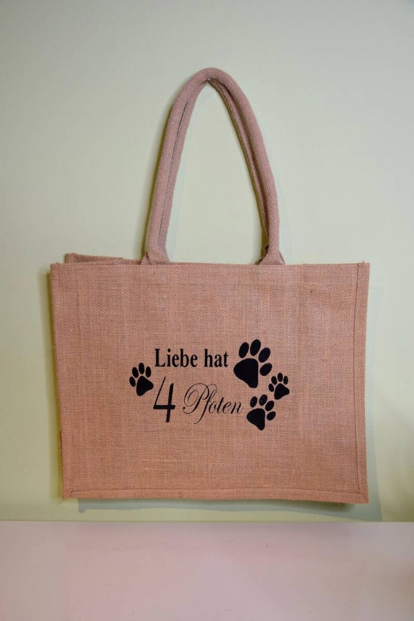 Shopper "Liebe hat 4 Pfoten"
