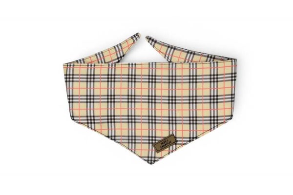 Halstuch "Karo-beige"