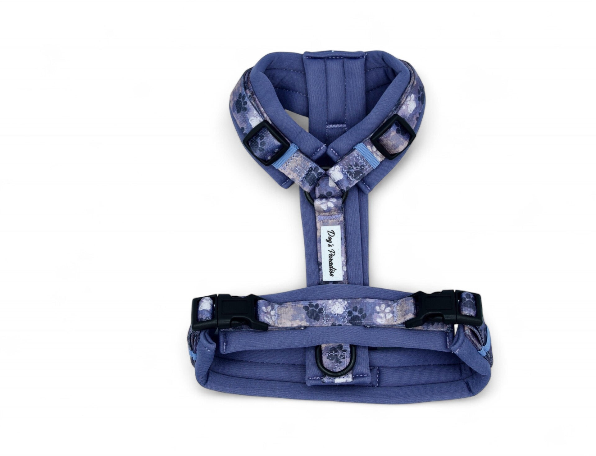 Y-Brustgeschirr "Camouflage grau-lila"