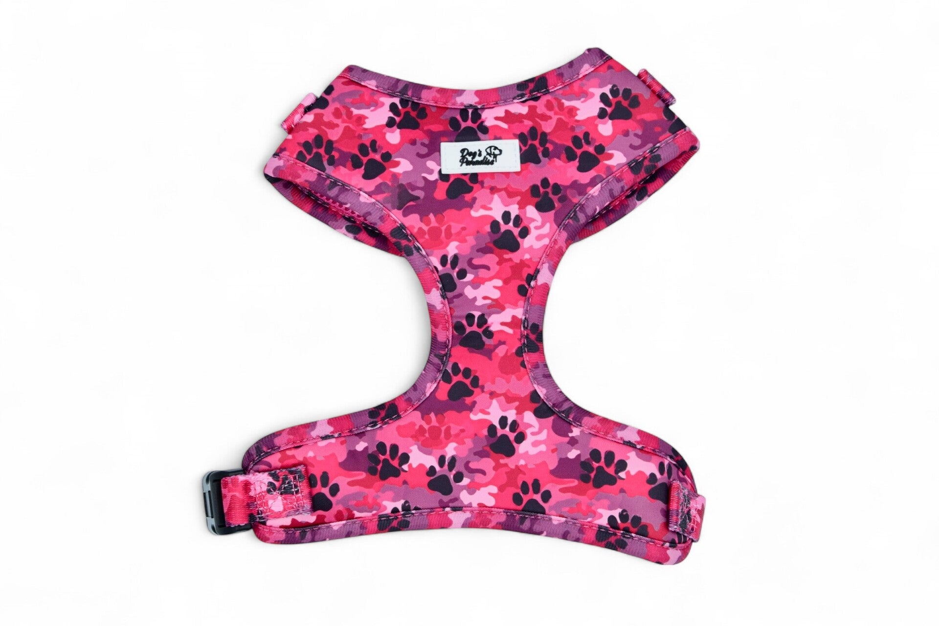 Brustgeschirr "Camouflage pink"