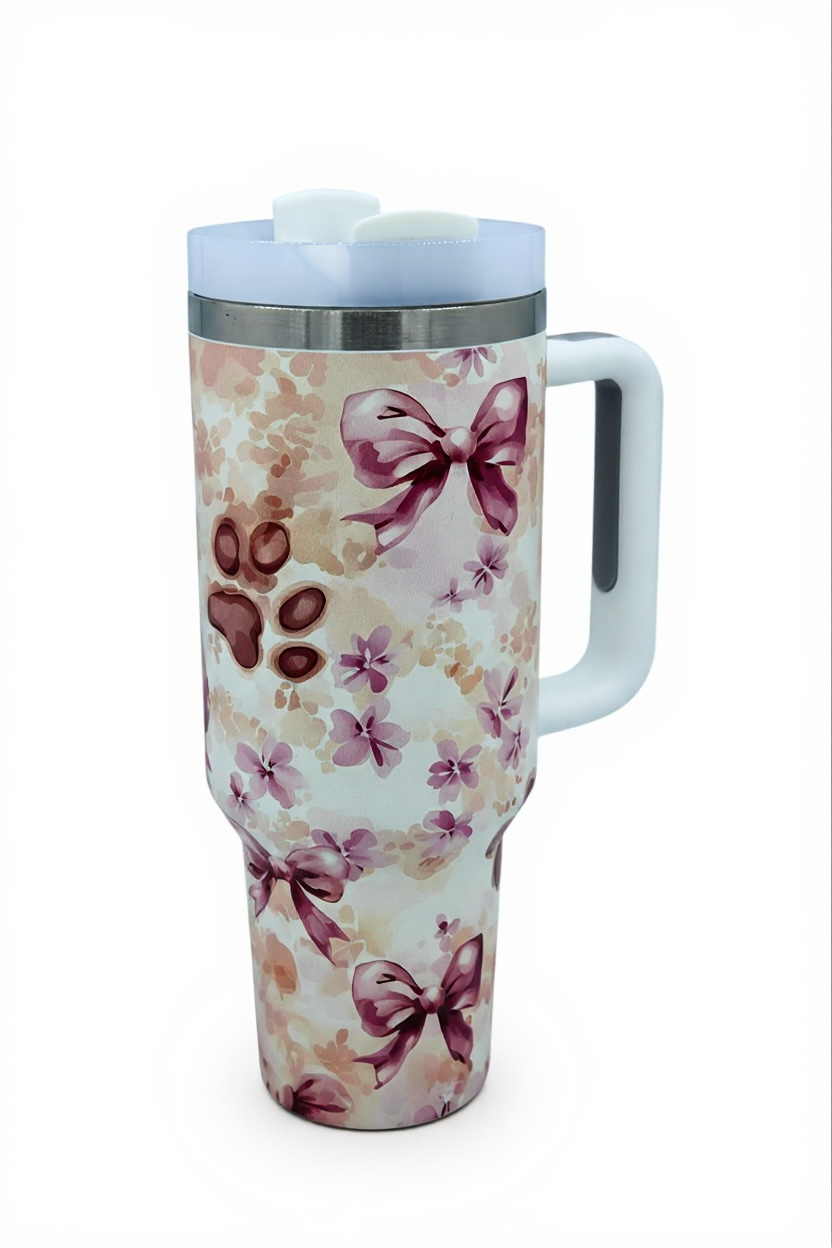 Tumbler "Masche und Pfote"