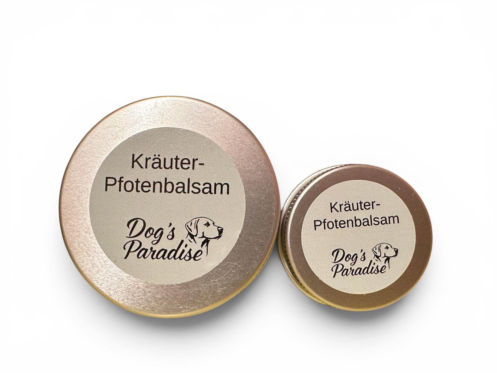 Kräuter-Pfotenbalsam in 2 verschiedenen Größen