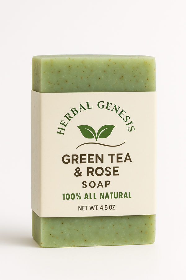 Genesis Green Tea & Rose Skin Bar