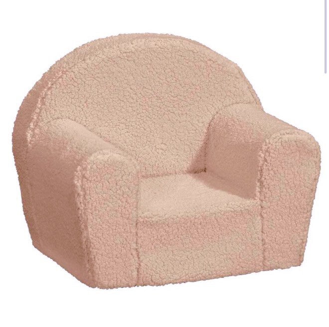 Teddy stoeltje lichtbruin