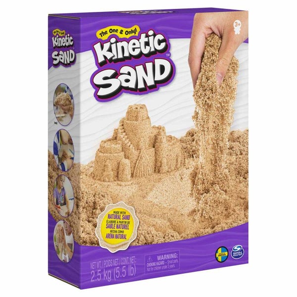 Kinetic sand 2,5 Kg Bruin