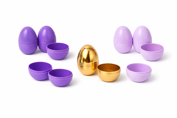 Paarse paaseieren set