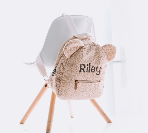 Teddy beer tas licht bruin