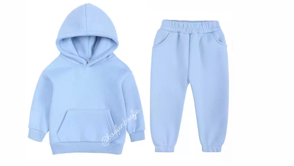 Jogging set blauw