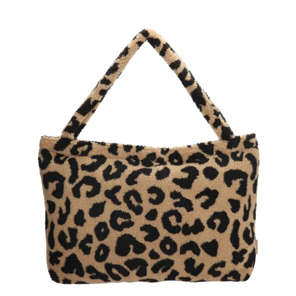 Mom bag teddy panter bruin