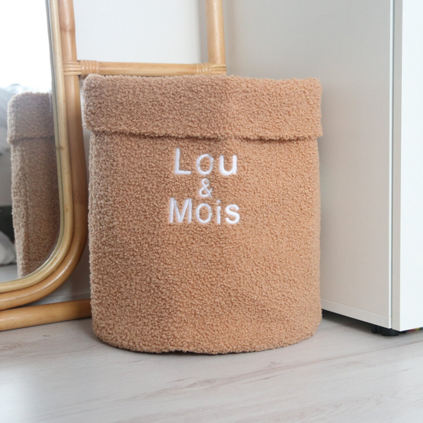 Opbergmand licht bruin