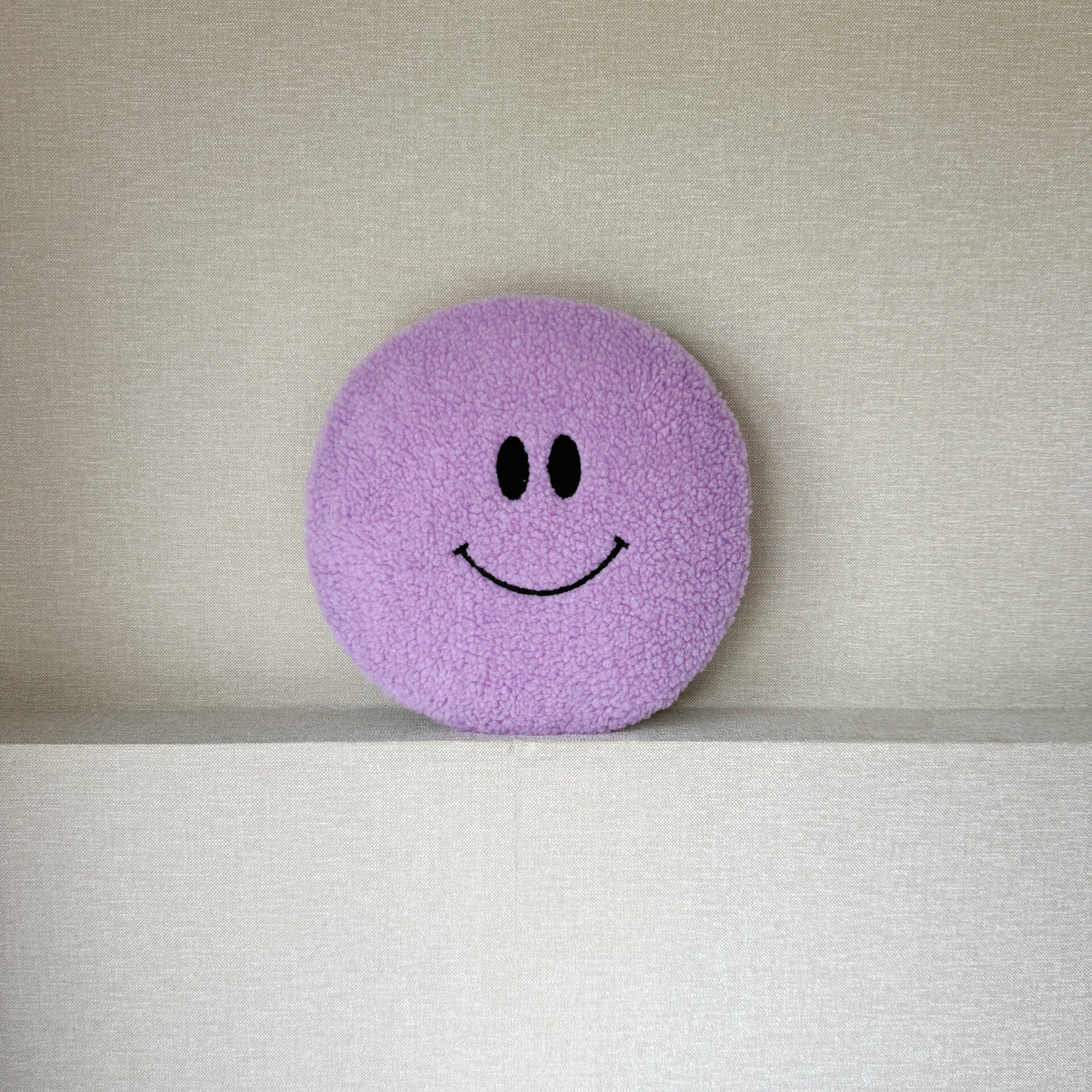 Teddy smiley lamp lila