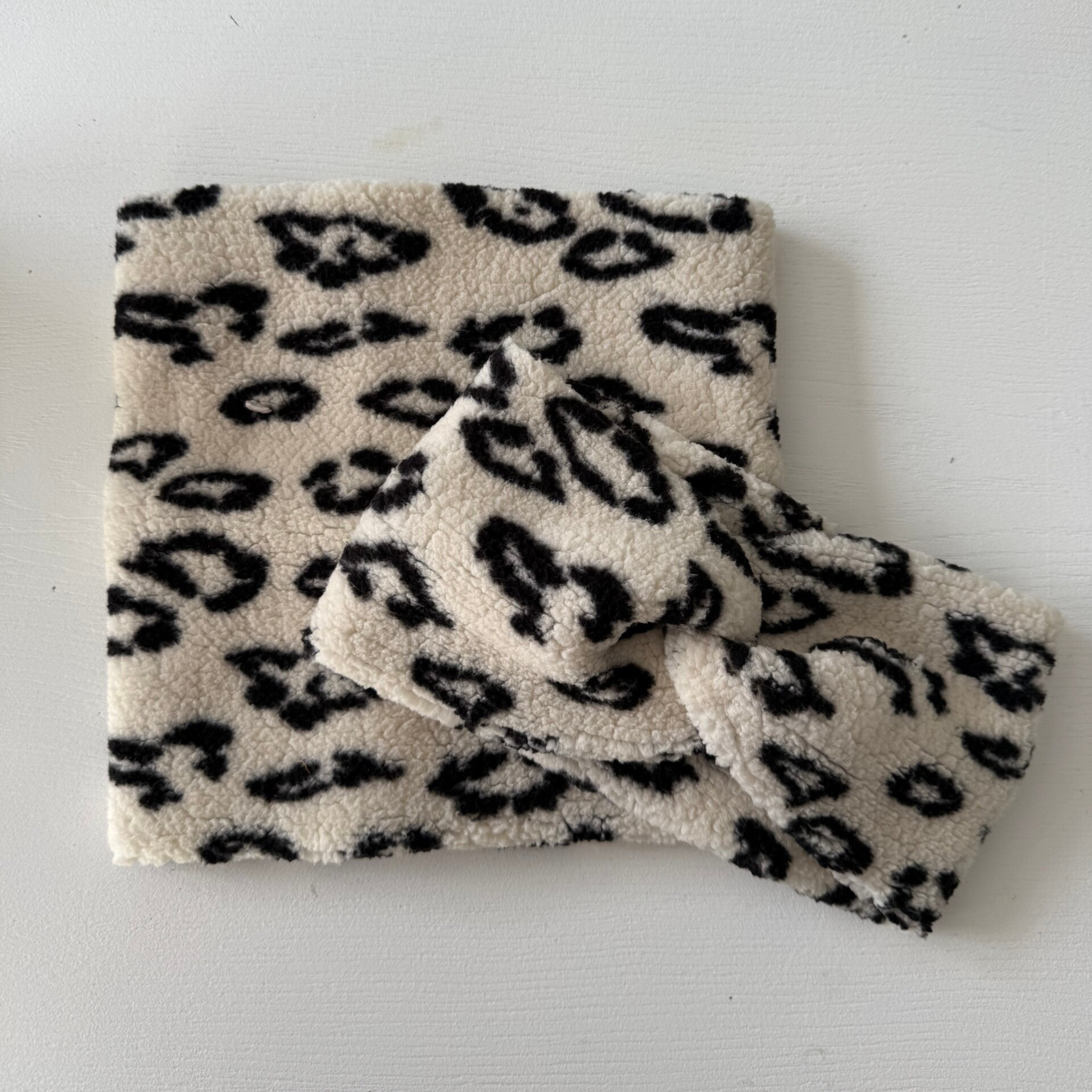 Teddy twist setje panter 5jaar-volwassen