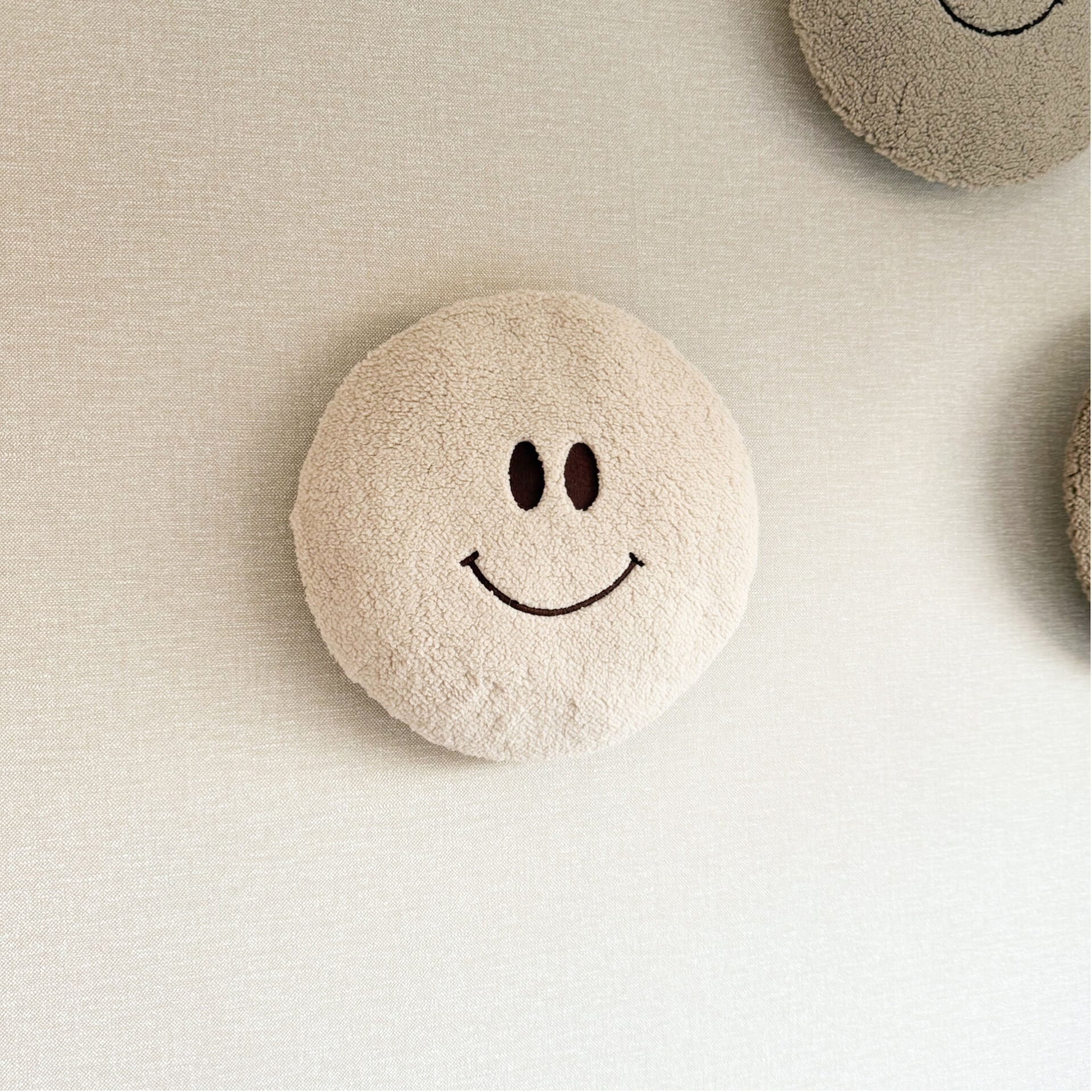 Teddy smiley lamp beige