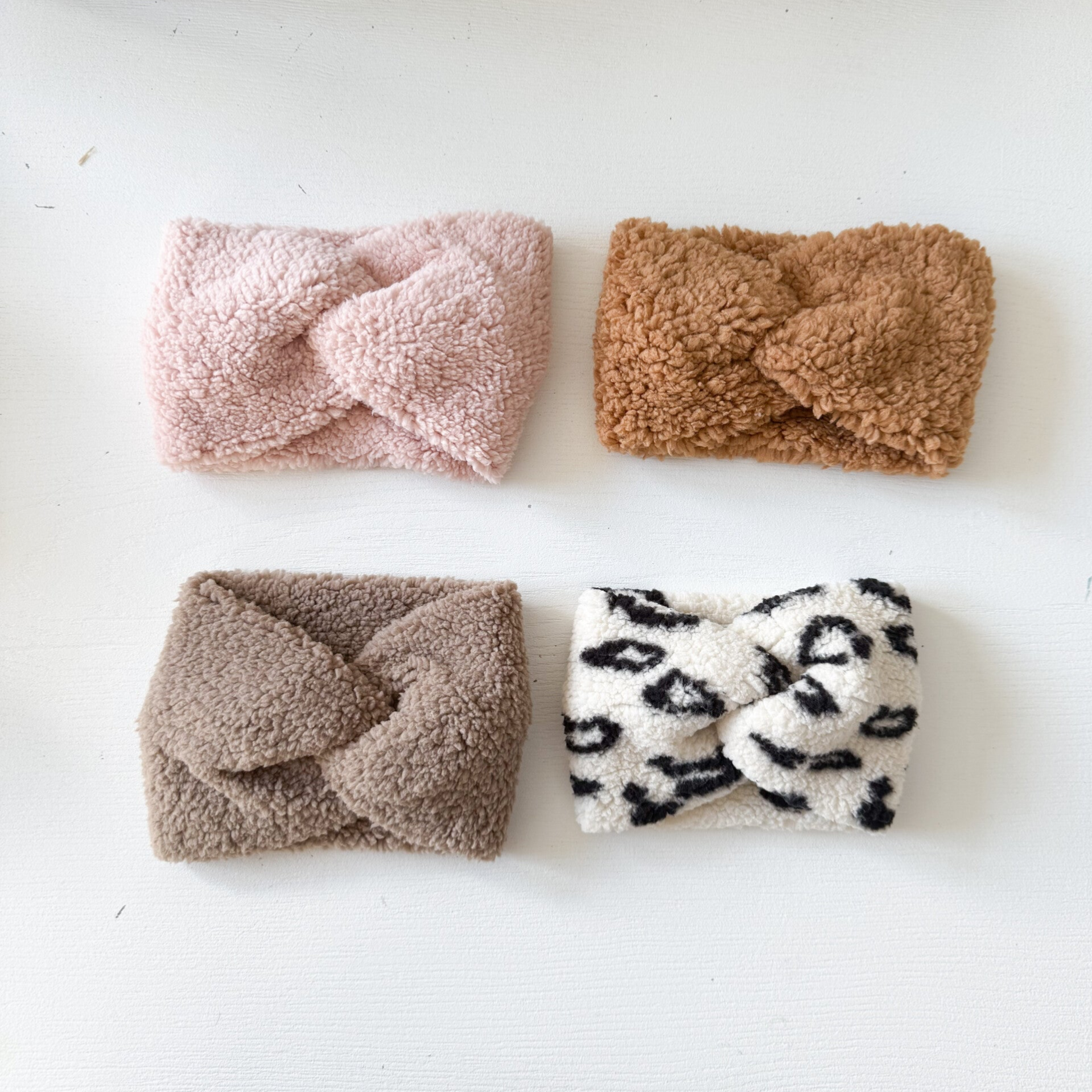 Teddy twist haarband 0-12 maanden