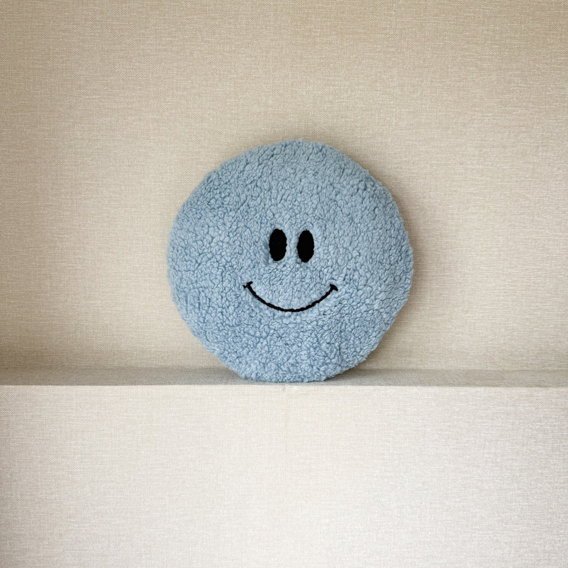 Teddy smiley lamp blauw