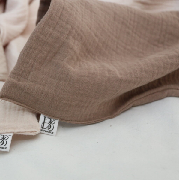 Hydrofiele badcape taupe