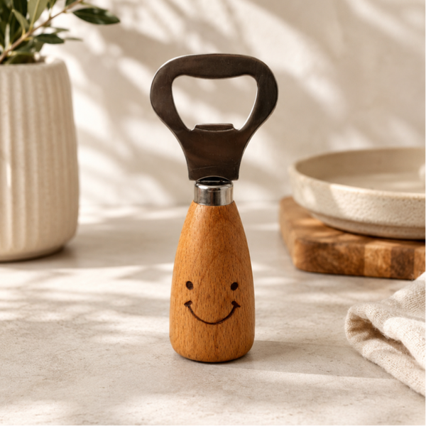 Smiley opener hout