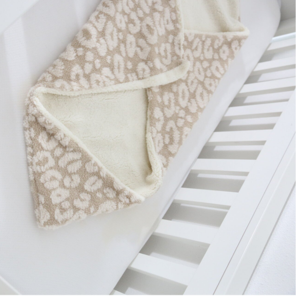 Wikkeldoek panter/white off