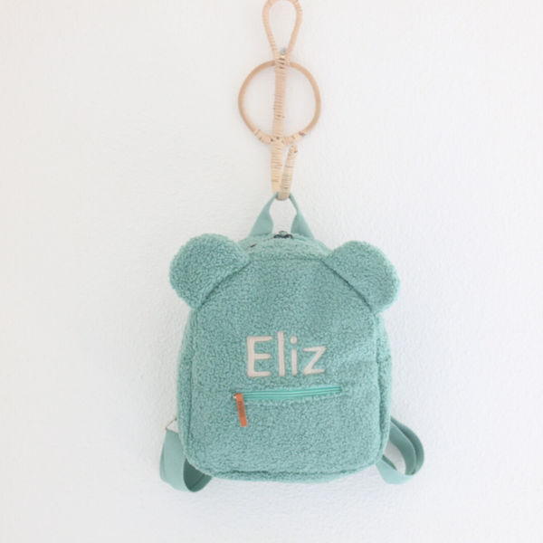 Teddy beer tas groen