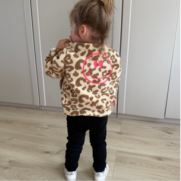 Panter teddy vest