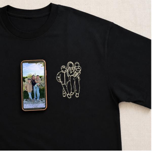 Vaderdag shirt zwart