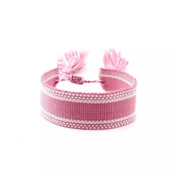 Ibiza armbandje Oud roze