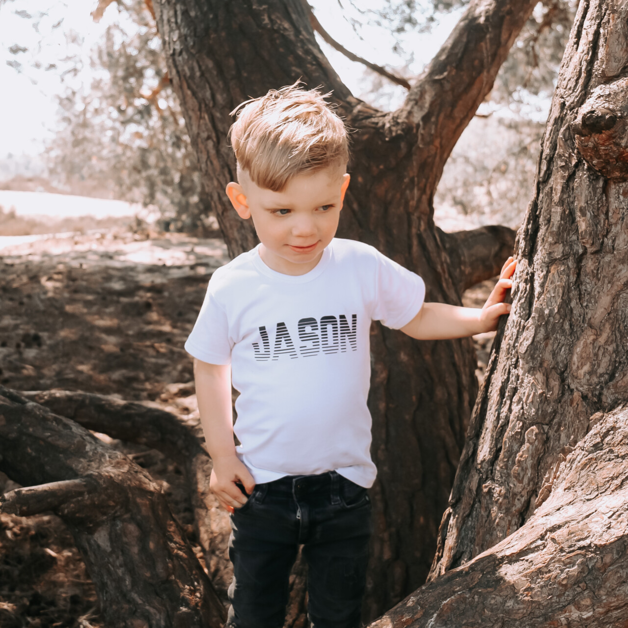 Naam shirt Voorkant (11 lettertypes)